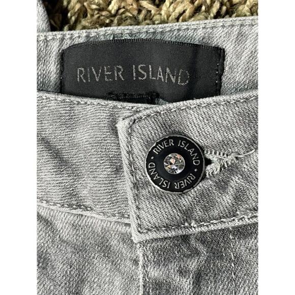 River Island‎ New With Tags jeans Womens Size 10R Inseam 24 - Picture 3 of 8